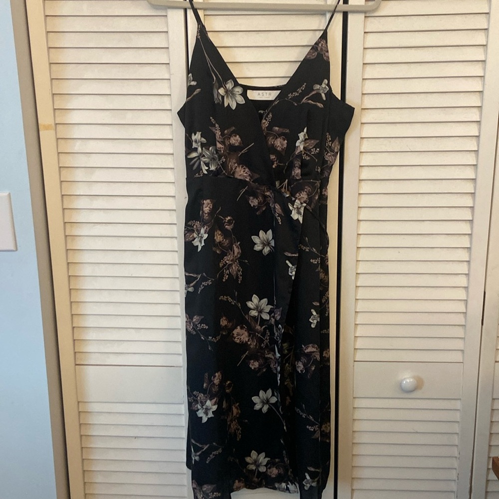 ASTR the Label Floral Wrap Dress
